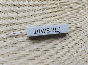 10pcs 10W 8.2 ома 8.2R 8.2ohm циментов резистор
