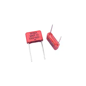 10PCS/Немски Weimar кондензатор WIMA 1600V 332 0.0033UF 3300PF 3n3 MKP10 Разстояние на крака 10