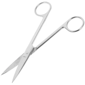 16CM ножици от неръждаема стомана Медицински хирургически операционни дисекционни прави ножици (права глава)