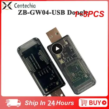 1~5PCS ZigBee 3.0 ZB-GW04 Силиконови лаборатории Универсален шлюз USB донгъл мини EFR32MG21 Универсален хъб с отворен код USB Dongle чип