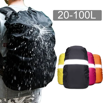 20-80L водоустойчива раница дъждобран капак прахоустойчив капак за раница Rainproof Cover открит къмпинг туризъм катерене чанта дъждобран