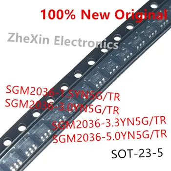 20PCS / Lot SGM2036-1.5YN5G / TR 、SGM2036-3.0YN5G 、SGM2036-3.3YN5G 、SGM2036-5.0YN5G Нов оригинален чип за регулатор на напрежението