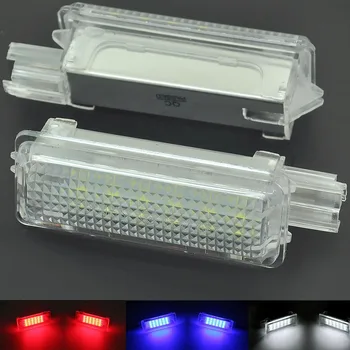 2Pcs бял LED интериор багажник багажник лампи багажното отделение светлина за Ford Focus C-Max Fusion Mustang Escape Transit Connect