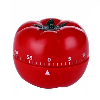 2X 1-60Min 360 градуса мода сладък вътрешна кухня практичен доматен механичен таймер за обратно броене