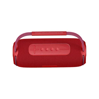  40W TWS преносим Bluetooth високоговорител субуфер звукова кутия с водоустойчива функция за офис открит домашен плейър червен