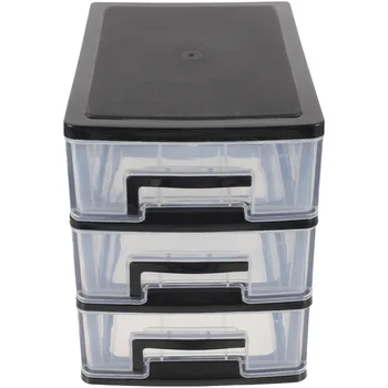 5/4/3/2 слой шкаф за съхранение пластмасово чекмедже тип килер преносим прахоустойчив съхранение случай организатор Sundries притежателя