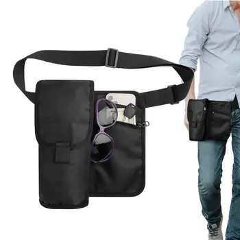 Belt чанта на открито найлон организатор мулти-джоб талията торбичка регулируема регулируема Fanny пакет за мобилни телефони ключове карти