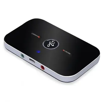 Bluetooth аудио адаптер-Bluetooth 4.1 предавател и приемник, 2-в-1 3.5mm безжичен аудио адаптер комплект за кола за телевизор / Home Ste