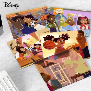 Disney The Proud Family Mousepad 20x25cm Desktop Desk Mat Kawaii Аксесоари за игри Студенти Подложка за писане Deskpad Домашен декор