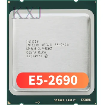 Intel Xeon процесор E5 2690 E5-2690 Осемядрен 2.9G SROL0 C2 LGA2011 CPU 100% работи правилно PC сървър настолен процесор
