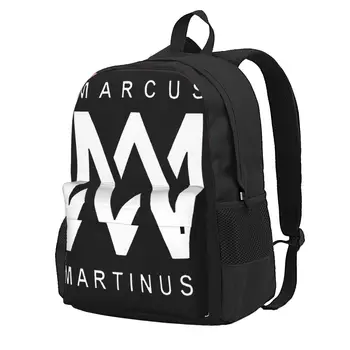 Maircus Martinus Печат 2023 Нова мода прозрачна раница Мъжка и дамска лека раница Студентска пътническа чанта