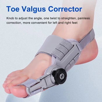 MERALL Регулируеми буниони Коректор на пръстите на краката Hallux Valgus коректор Разделител на пръстите на краката Облекчаване на болката Ортопедични консумативи Педикюр Грижа за краката