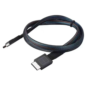 Mini Sas сървър многофункционален удобен кабел за твърд диск Oculink SFF-8611 Pcie4.0 кабел за свързване на масивна карта