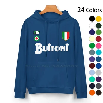 Napoli 1987 Pure Cotton Hoodie Sweater 24 цвята Неапол Марадона Аржентина Скудето Италия Magica 1926 Ssc Napoli Buitoni Diego