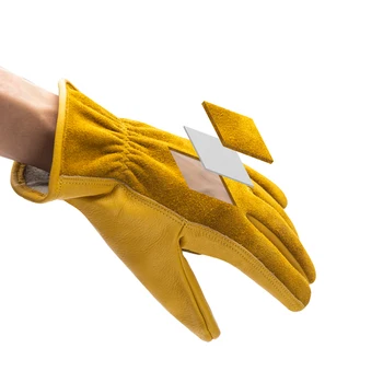 Naturehike Външни телешки ръкавици Защита на труда Топлоизолация Износоустойчива работа Къмпинг Ретро ръкавици Абсорбиране на пот