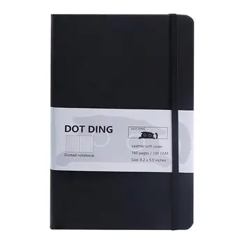 Notebook Classic Journal Пунктирана хартия Твърда корица 100 GSM Planner Diary Dot Grid Notebook Дебела хартия Канцеларски материали