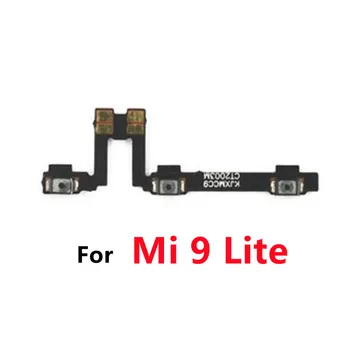 Power Volume Flex кабел за Xiaomi Mi9 Mi 9 Lite превключвател сила на звука странични бутони ключ Flex кабел лента подмяна части