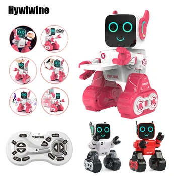 R4 робот RC интелигентен смисъл индуктивно дистанционно управление Smart Robo съветник монета банка подарък за деца образователни играчки