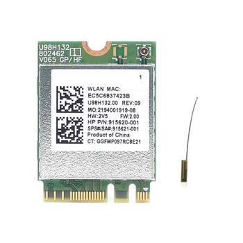 RTL8821CE 802.11AC 1X1 Wi-Fi+BT 4.2 Комбинирана адаптерна карта SPS 915621-001 Безжична Netowrk карта за Hp ProBook 450 G5 Series