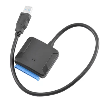 SATA към USB 3.0 2.5 / 3.5 HDD SSD твърд диск конвертор кабел линия адаптер