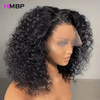 Short Bob Wigs Deep Wave 13x4 HD Lace Front Human Hair Wigs Glueless Pre Plucked 5x5 Lace Closure Wig 13x6 Lace Frontal Wig 350%