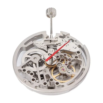 Автоматично движение на кухия часовник Автоматично механично движение на часовника с пластмасова кутия за съхранение Forold Част Замяна
