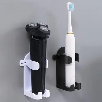 Бръснене бръснач притежател самозалепващи електрически самобръсначка организатор за душ стена ръжда безплатно баня щанд съхранение организатор доставки