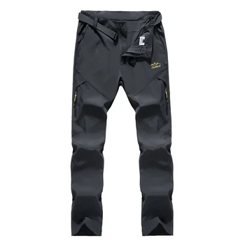 Бързо сухо разтягане туристически панталони на открито мъжки летни дишащи панталони мъже планински къмпинг трекинг панталон плюс 7XL PN43