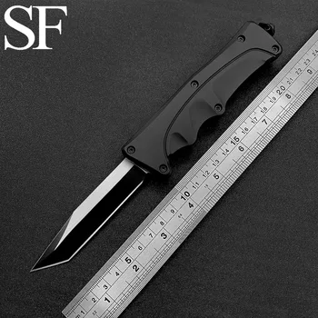 Външен преносим тактически нож за самозащита с цинкова алуминиева сплав Безопасност и дръжка против хлъзгане 440 Blade Kitchen Tool