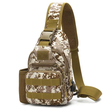 Външна спортна чанта Пътуване през рамото Туризъм Трекинг чанта Колоездене катерене раница USB такса против кражба военни тактически чанти