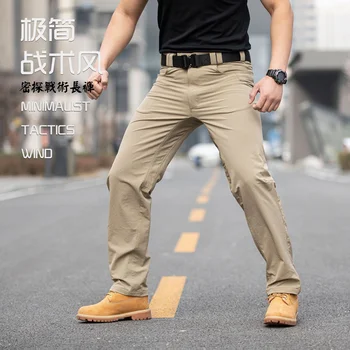 Външни военни гащеризони Stretch Combat Панталони Мъже Водоустойчив износоустойчив спорт Туризъм Къмпинг Тактически ежедневни панталони