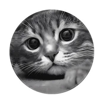 Геймър подложка за мишка Сладка котка удобна подложка за мишка Аксесоари за бюро Kawaii Animal Aesthetic Graphic Mouse Mats за лаптоп PC MacBook