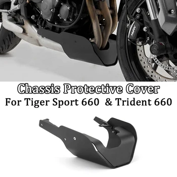 За Trident 660 2021-2023 &Tiger Sport 660 2022 2023 Аксесоар мотоциклет двигател шаси защитно покритие против надраскване алуминий