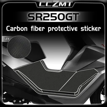 За VOGE SR250GT стикери 6D стикери от въглеродни влакна защита на тялото стикери за резервоар за гориво филмови стикери и аксесоари