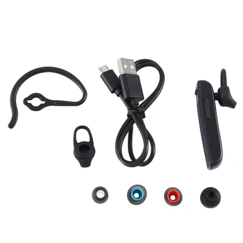 За Yaesu SSM-BT10 Bluetooth слушалка с микрофон за FT3DR FT5DR FTM200DR FTM300DR FTA850L радио безжични слушалки издръжливи