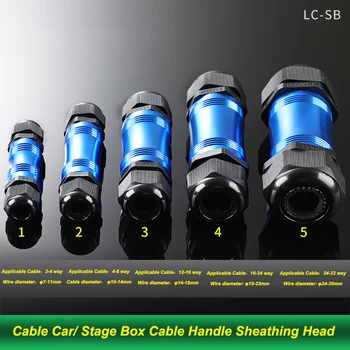 кабелна дръжка обшивка главата етап многоканален кабел количка кабел кутия производителност интерфейс кутия водоустойчива дръжка съвместни аксесоар