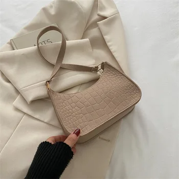 Класически модерен кожен дизайнер Продукт Crossbody чанта чанта чанта луксозна 2024 подмишници нови жени висококачествен _DG-150778594_