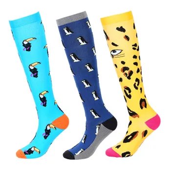 Компресионни чорапи Колоездене Спортни чорапи за оток Диабет Разширени вени Мъже Жени Компресия Чорапи Медицинска сестра Чорапи