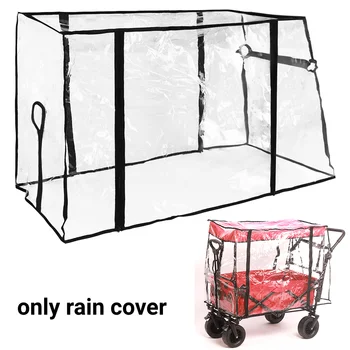 Къмпинг количка дъждобран (без количка) Градина пикник вагон количка количка водоустойчив капак къмпинг консумативи