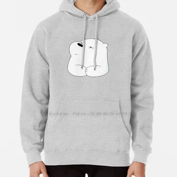 - Ледена мечка качулка пуловер 6xl памук Rbpartnerprogram карикатура гризли панда ледена мечка трите деца сладък Netflix популярен
