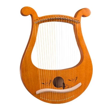 Лира арфа,19 струнна гръцка цигулка,19 струнна лира уникални модели издълбани фонетични символи,За любителите на музиката начинаещи,И т.н