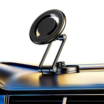 Магнит за автомобилен телефон Силна смукателна телескопична скоба за изход за въздух Стойка за телефон 360-градусова ротация Държач за кола Интериор на автомобила