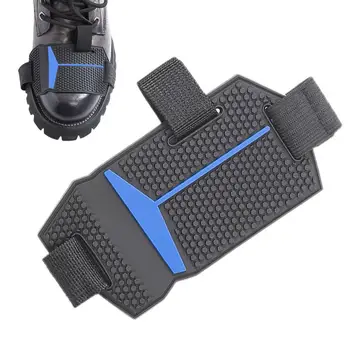 Мотоциклет Shifter Протектор за обувки Подложка за смяна на предавките Анти-хлъзгане Скоростен лост Езда Охрана за обувки Мотокрос ботуши Аксесоари за покриване