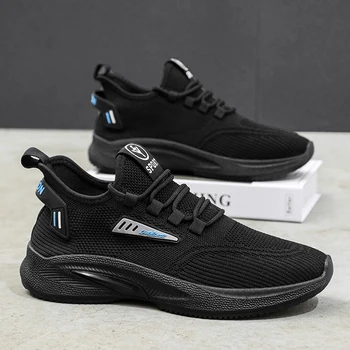 Мъжки дишащи обувки за бягане Маратонки Спортни обувки на открито Лятно обучение Марка Дизайнерски обувки за бягане