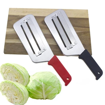 Неръждаема стомана зеле ръчно нарязване шредер зеленчукова кухня ръчен нож за приготвяне на домашно зеле или кисело зеле