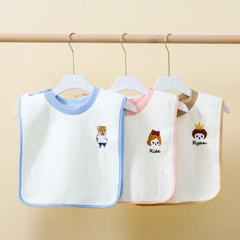 Нова детска кърпа за пране с модел бебешка кърпа за лигавене бебе водоустойчив лигавник за хранене бебе лигавник многофункционален