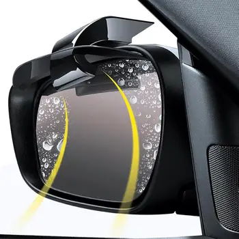 Огледала за задно виждане Универсално огледало за изглед Дъждовно вежди Водоустойчиво странично огледало Защита от дъжд Капак за повечето превозни средства
