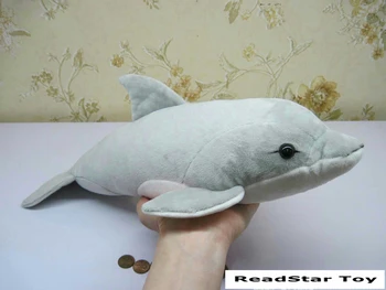 подарък модел сив делфин