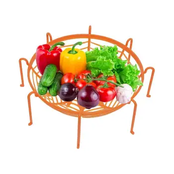 Празнична кошница за бонбони за Хелоуин Черен оранжев паяк уеб купа Бисквитена кошница Плодова чиния трик или лечение декорация Хелоуин