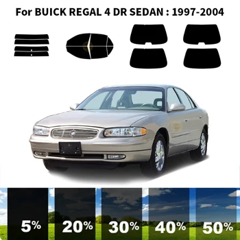 Предварително изрязана нанокерамика кола UV комплект за оттенък на прозорци Автомобилно фолио за прозорци за BUICK REGAL 4 DR SEDAN 1997-2004